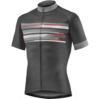 Джерси с коротким рукавом RIVAL черный/серый, размер SM/MD