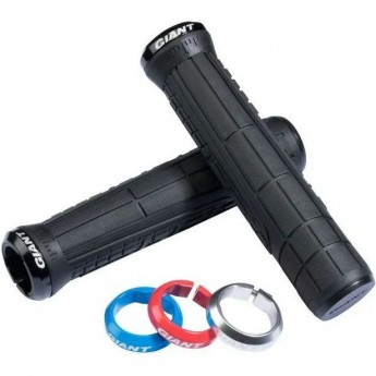 Грипсы GIANT SWAGE SINGLE LOCK-ON GRIP красный