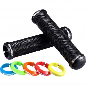 Грипсы GIANT TACTAL с двойным фиксатором, черный